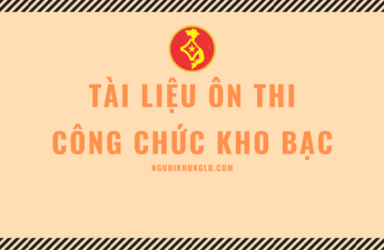 tài liệu ôn thi công chức kho bạc nhà nước