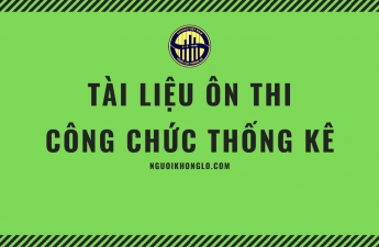 Tài liệu ôn thi công chức Thống Kê